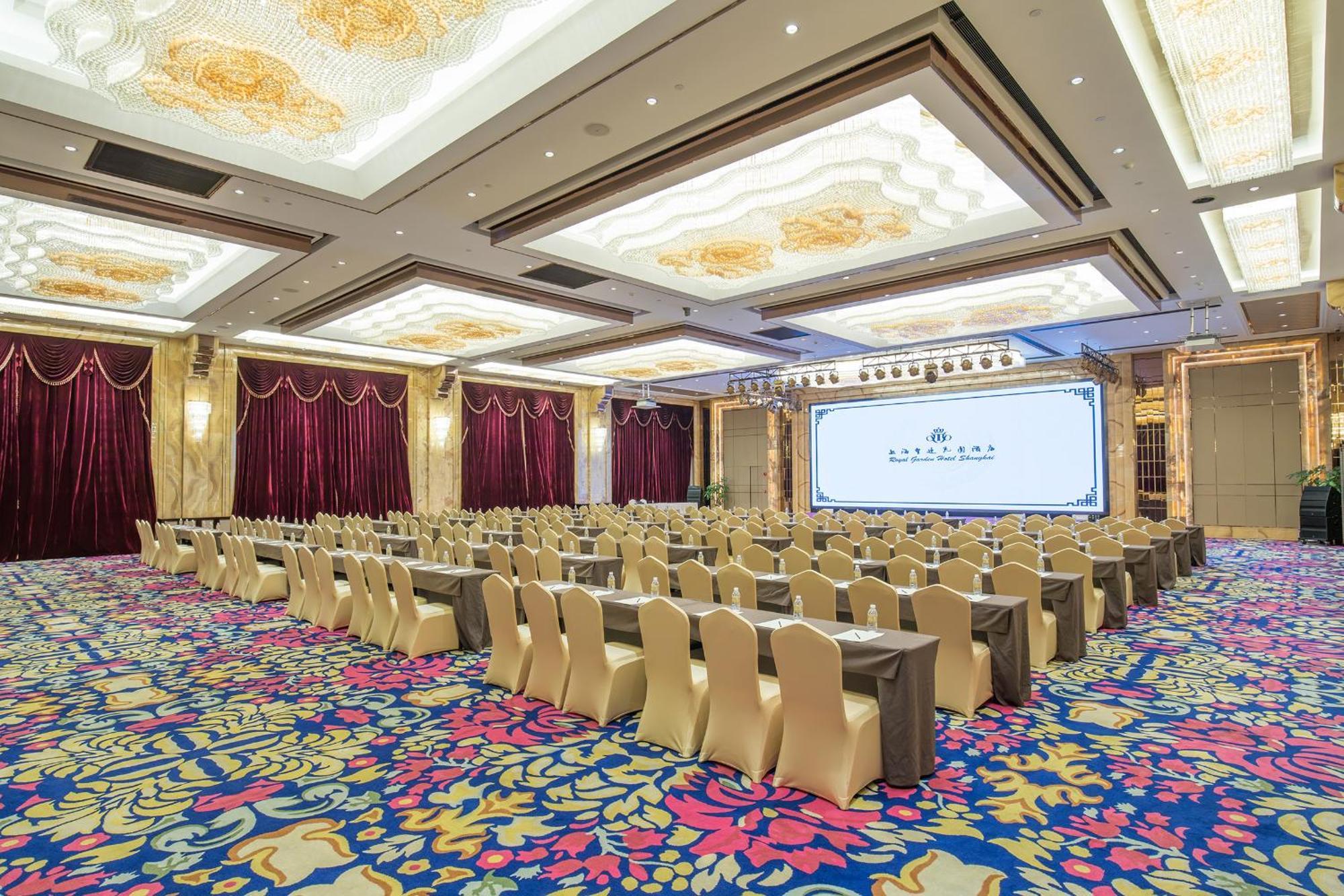 Royal Garden Hotel Shanghai-Free Shuttle To And From Disney & Pvg & Close Metro Line2 Easy To Sha New Expo Exteriér fotografie